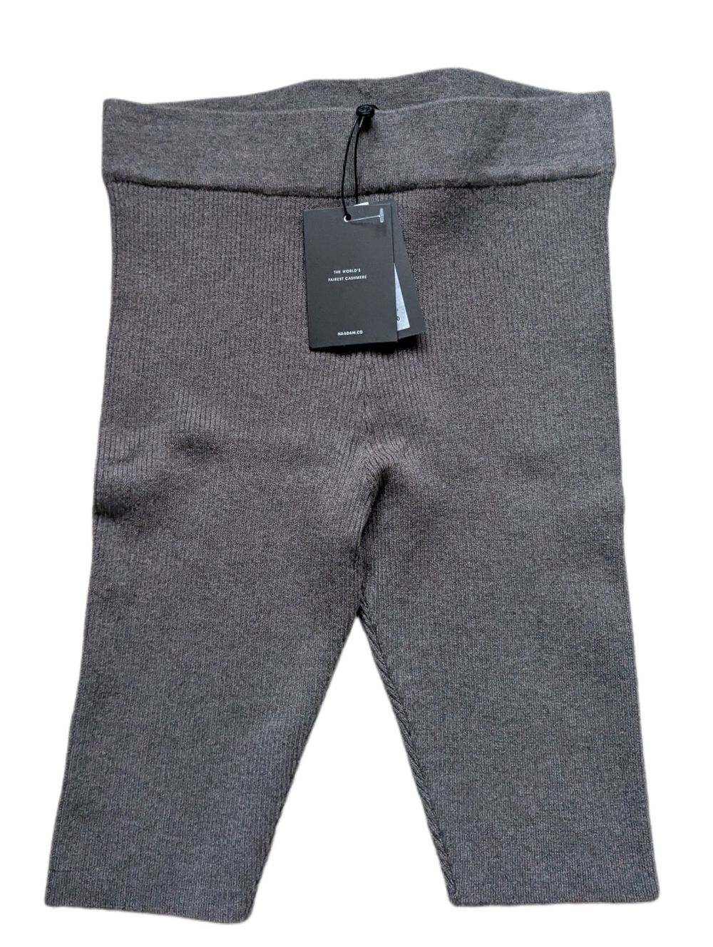 Naadam Ribbed Cashmere Silk Biker Short